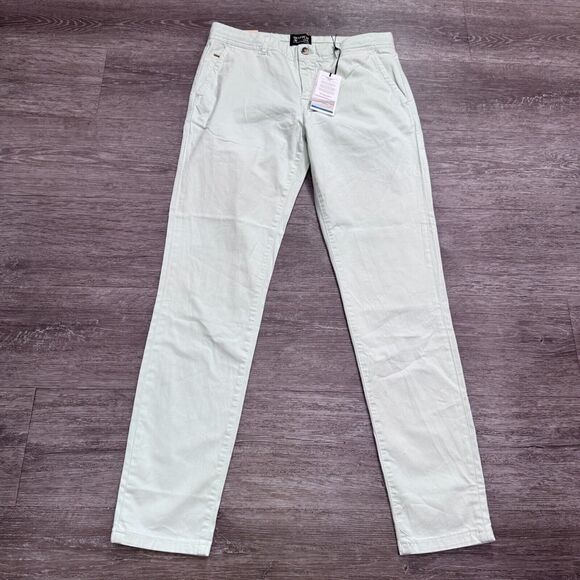 Scotch & Soda Other - Scotch & Soda Pants Mens 30 Green Chino Mott Cotton 30x32 Slim Straight Casual